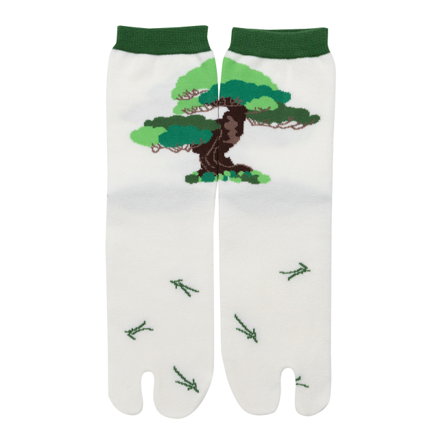 KY18-768／足袋ソックス／五葉松