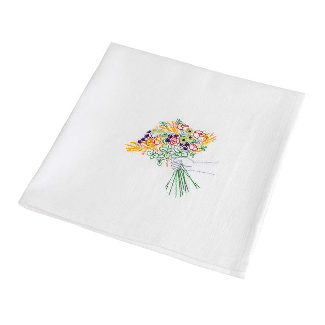 KY59-1096／ティータオル／ブーケ